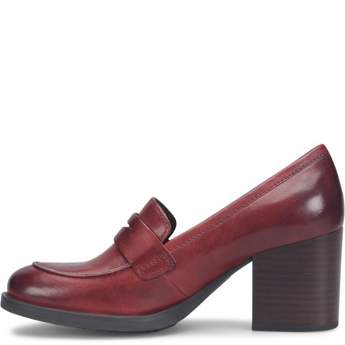 BORN BR0051405 Holliston Women s Penny Loafer Heel Model Shoe Renew