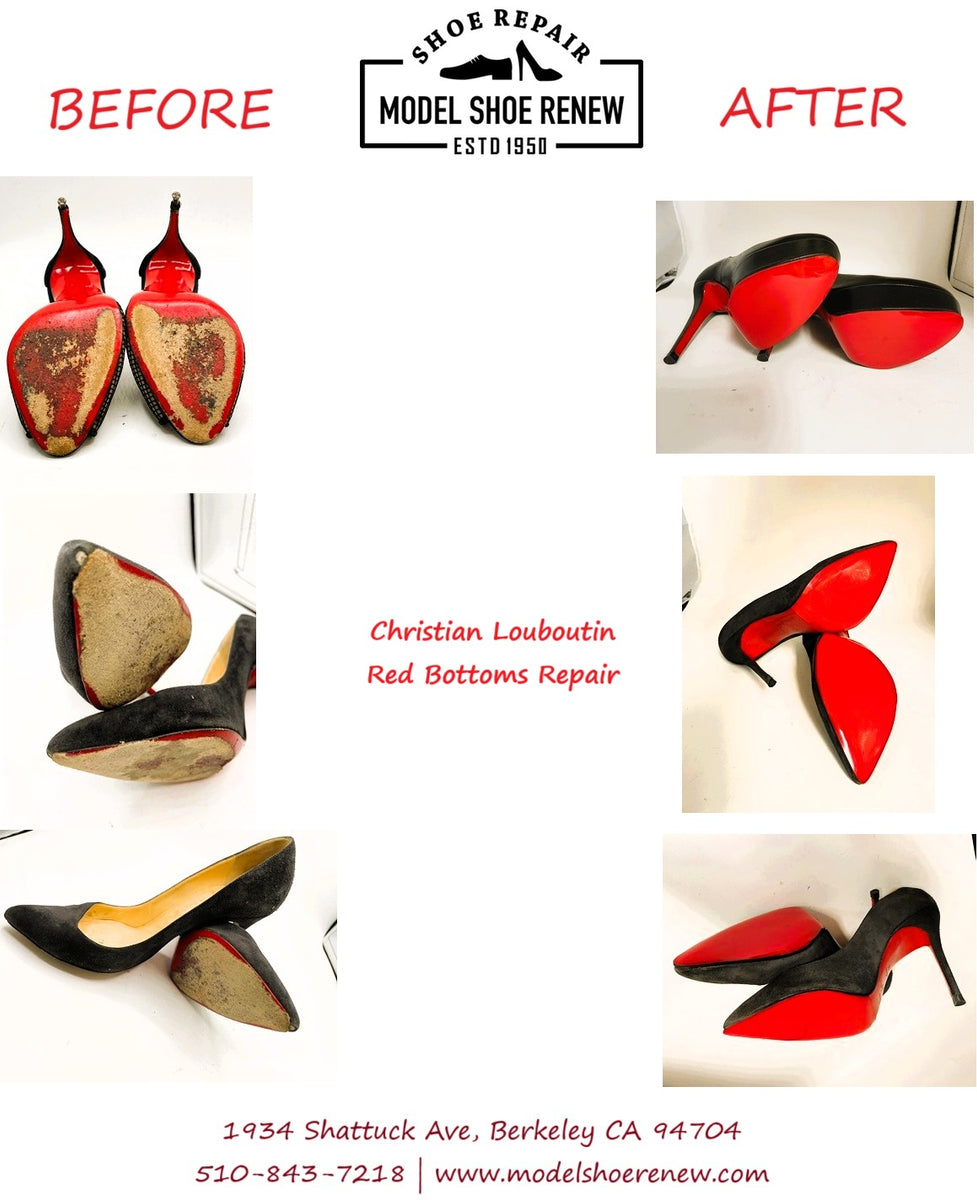 Christian Louboutin Red Bottoms Repair Package – Model Shoe Renew