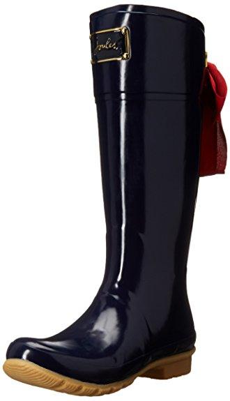 Wellington Boots Joules Women's Rain Boots Women's Joules Field Welly Tall Rain Boot, Adult, Size: 10 M, Red main image 2
