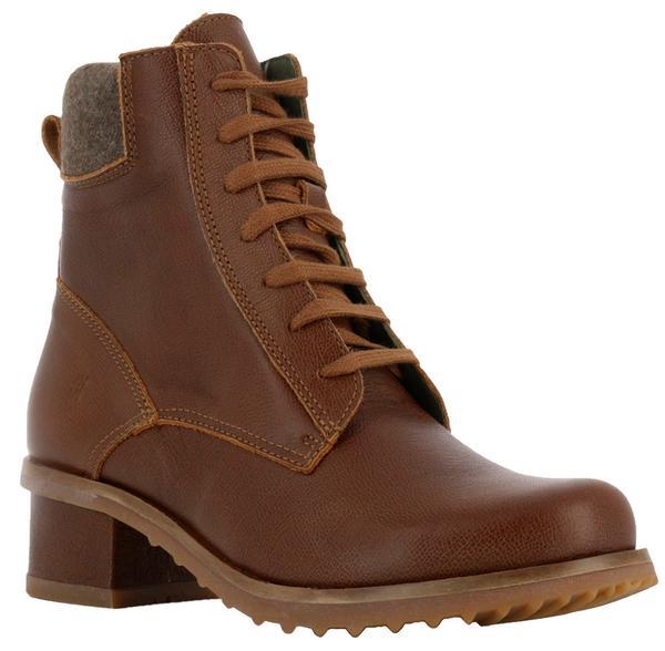 El Naturalista Women's N513 Ankle Boots - Calf Leather Wedge Boots Made In Spain