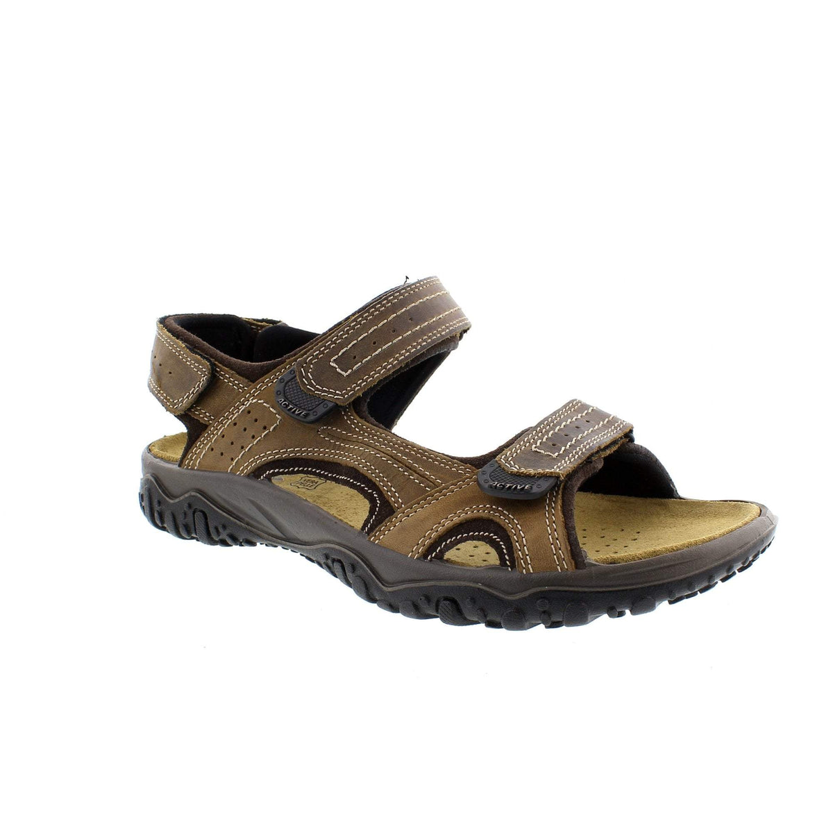 IMAC-Tex Lorenzo Men\'s Strap‎ Outdoor Sandal - 46EU, 12.5 US Black/Grey Men main image 2