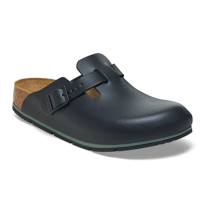 【BIRKENSTOCK】Boston Birkenstock Boston Oiled Leather Clog with Cork Footbed and