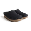 Haflinger Unisex Grizzly With Leather Slippers