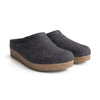Haflinger Unisex Grizzly With Leather Slippers