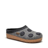 Haflinger Dotty Slippers Grey