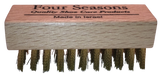 Four Seasons Brass Suede Brush