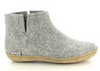Glerups Unisex Model G Natural Wool Boot Slipper