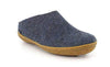 Glerups Unisex Model BR Wool Slipper Rubber Sole