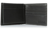 Timberland Men's Leather Wallet with Attached Flip Pocket