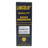 Lincoln Shoe Leather Dye 3 fl oz.