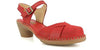 El Naturalista Women's N5324 Aqua Pleasant Heeled Sandal