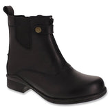 Sanita Women's Brittany Zipper Ankle Fashion Boot Black