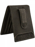 Timberland Men's Flip Clip Money Clip Leather Wallet