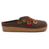 Haflinger Women's .Chloe Slippers Smokey Brown
