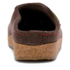 Haflinger Women's .Chloe Slippers Smokey Brown