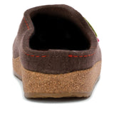 Haflinger Women's .Chloe Slippers Smokey Brown
