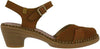 El Naturalista Women's N5324 Aqua Pleasant Heeled Sandal