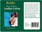 Cadillac Boot and Shoe Leather Conditioner and Cleaner Lotion 8 oz