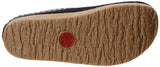 Haflinger Unisex.Classic Grizzly Slipper Black