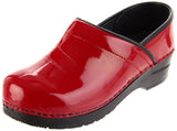 Women's Professional Wide Patent Clog