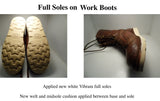 Men's Rubber Full Sole Replacement
