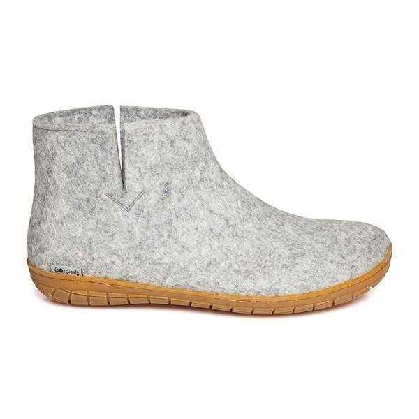 Glerups‎ wool boots Glerups Boots Unisex GR Wool with Rubber Soles in Petrol  main image 2