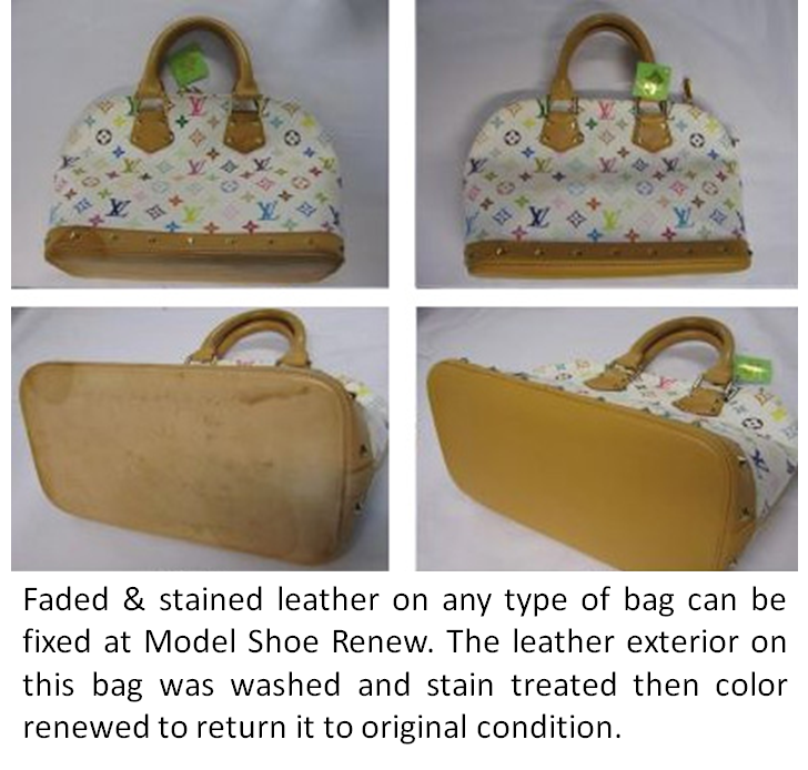 Purse Color Restoration – Model Shoe Renew