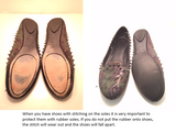 Women's Rubber Half Sole & Heel