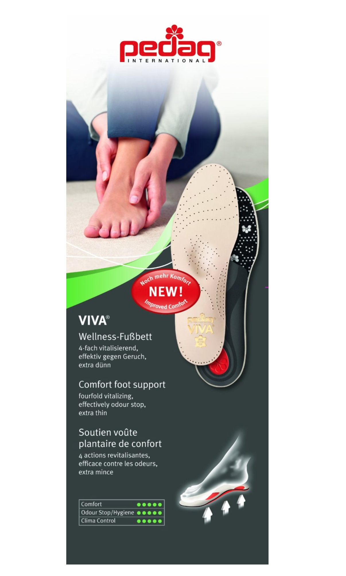 Pedag deluxe metatarsal insoles clearance