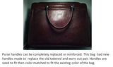 Purse Handle Strap Replacement