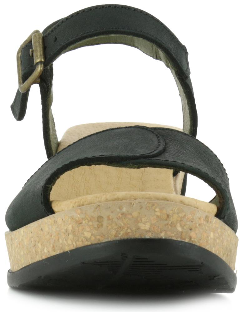 El Naturalista Women's N5018 Pleasant Wood/Leaves Open Toe Sandals – Natural Style & Comfort - View #12