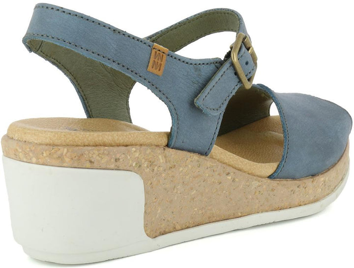 El Naturalista Women's N5018 Pleasant Wood/Leaves Open Toe Sandals – Natural Style & Comfort - View #6